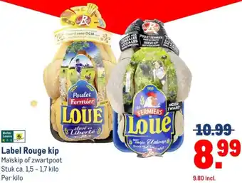 Makro Label Rouge kip aanbieding