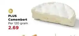 PLUS PLUS Camembert aanbieding