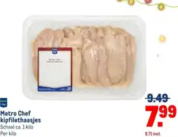Makro Metro Chef kipfilethaasjes aanbieding