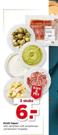 PLUS PLUS Tapas aanbieding