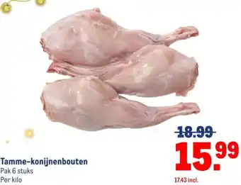 Makro Tamme-konijnenbouten aanbieding