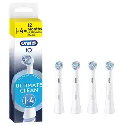 Etos Oral-B iO Ultimate Clean Opzetborstels Wit 4 Stuks aanbieding