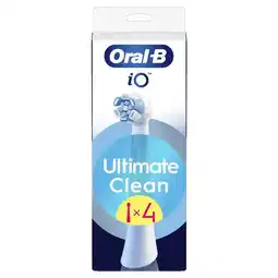 Etos Oral-B iO Ultimate Clean Opzetborstels Wit 4 Stuks aanbieding