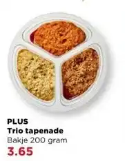 PLUS PLUS Trio tapenade aanbieding