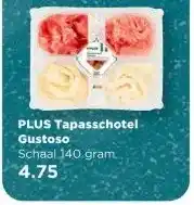 PLUS PLUS Tapasschotel- Gustoso aanbieding