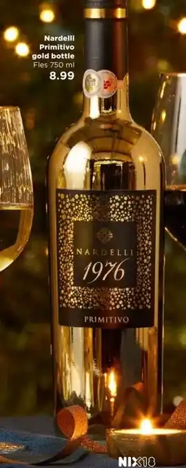 PLUS Nardelli Primitivo gold bottle aanbieding
