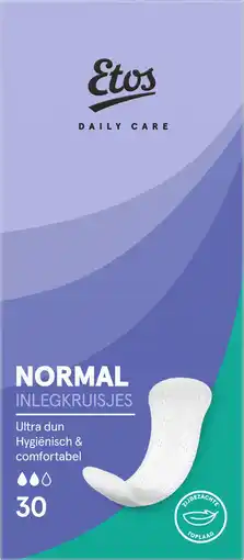 Etos Etos Daily Care Normal Inlegkruisjes 30 stuks aanbieding