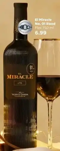 PLUS El Miracle No. 01 Rood 8 aanbieding