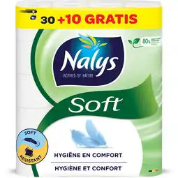 Joybuy Nalys Soft White Toilet Paper 2 Layers 40 Rolls aanbieding