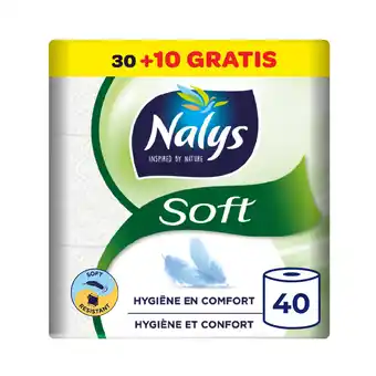 Joybuy Nalys Soft White Toilet Paper 2 Layers 40 Rolls aanbieding