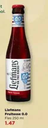 PLUS Liefmans Fruitesse 0.0 aanbieding