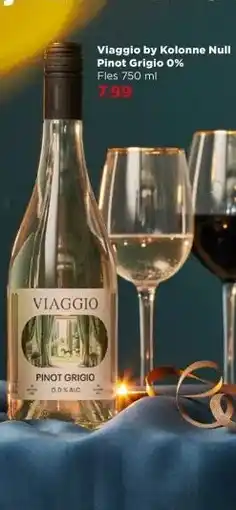 PLUS Viaggio by Kolonne Null Pinot Grigio 0% aanbieding