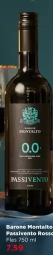 PLUS Barone Montalto Passivento Rosso 0% aanbieding
