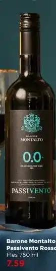PLUS Barone Montalto Passivento Rosso 0% aanbieding