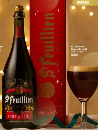 PLUS St. Feuillien Cuvée de Noël aanbieding