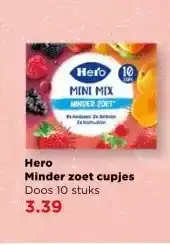 PLUS Hero Minder zoet cupjes aanbieding