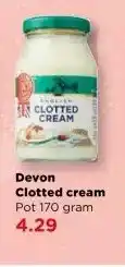 PLUS Devon Clotted cream aanbieding
