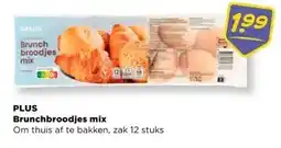 PLUS PLUS Brunchbroodjes mix aanbieding