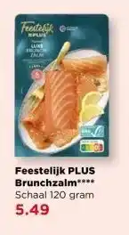 PLUS Feestelijk PLUS Brunchzalm aanbieding