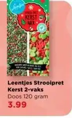 PLUS Leentjes Strooipret Kerst 2-vaks aanbieding