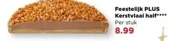PLUS Feestelijk PLUS Kerstvlaai half aanbieding