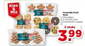 PLUS Feestelijk PLUS Koek aanbieding