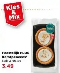 PLUS Feestelijk PLUS Kerstpencees aanbieding
