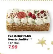 PLUS Feestelijk PLUS Kerstschnitte aanbieding