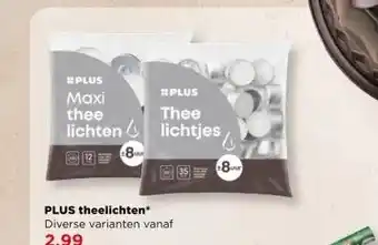 PLUS PLUS theelichten aanbieding