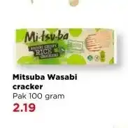 PLUS Mitsuba Wasabi cracker aanbieding