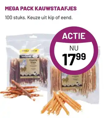 Pets & Co MEGA PACK KAUWSTAAFJES aanbieding