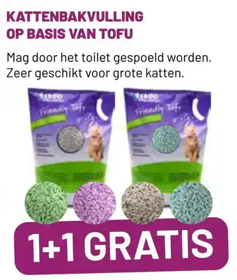 Pets & Co KATTENBAKVULLING OP BASIS VAN TOFU aanbieding