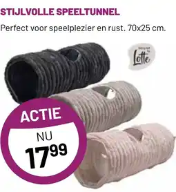 Pets & Co STIJLVOLLE SPEELTUNNEL aanbieding