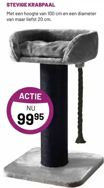 Pets & Co STEVIGE KRABPAAL aanbieding