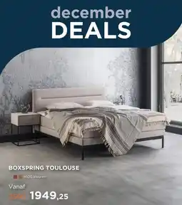 TotaalBED Boxspring Toulouse aanbieding