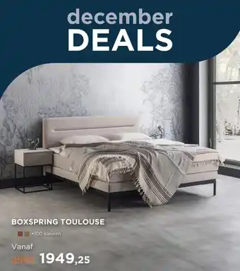 TotaalBED Boxspring Toulouse aanbieding