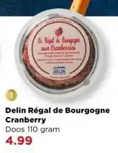 PLUS Delin Régal de Bourgogne Cranberry aanbieding