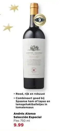 PLUS Andrés Alonso Selección Especial aanbieding