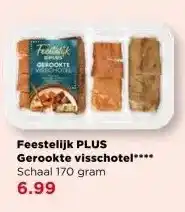 PLUS Feestelijk PLUS Gerookte visschotel aanbieding
