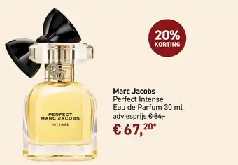 Mooi parfumerie Marc Jacobs Perfect Intense aanbieding