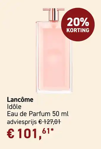 Mooi parfumerie Lancôme Idôle aanbieding