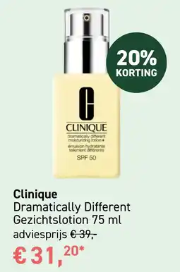 Mooi parfumerie Clinique Dramatically Different aanbieding
