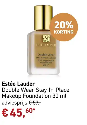Mooi parfumerie Estée Lauder Double Wear Stay-In-Place Makeup Foundation aanbieding