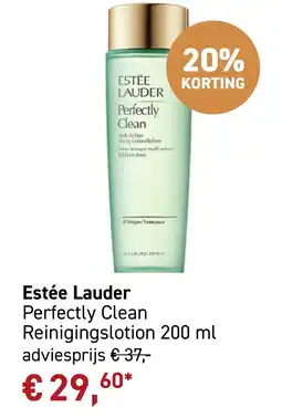 Mooi parfumerie Estée Lauder Perfectly Clean Reinigingslotion aanbieding
