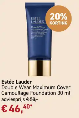 Mooi parfumerie Estée Lauder Double Wear Maximum Cover Camouflage Foundation aanbieding