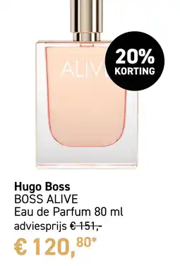 Mooi parfumerie Hugo Boss BOSS ALIVE Eau de Parfum aanbieding