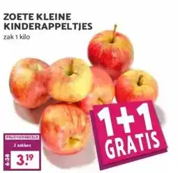 MCD Supermarkt ZOETE KLEINE KINDERAPPELTJES aanbieding