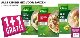 MCD Supermarkt ALLE KNORR MIX VOOR SAUZEN aanbieding