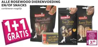 MCD Supermarkt ALLE ROSEWOOD DIERENVOEDING EN/OF SNACKS aanbieding