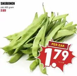 MCD Supermarkt SNIJBONEN aanbieding
